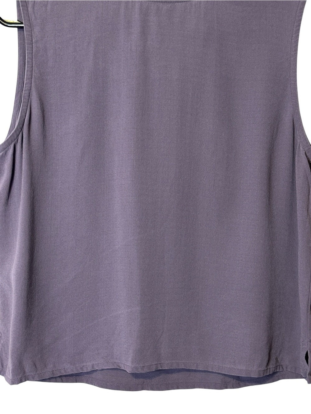Eileen Fisher 100% Silk Sleeveless Tank Top  Minimalist Chic Career Size M - Picture 4 of 9
